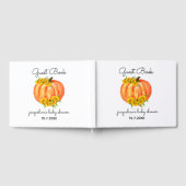 Kabouter Baby Shower Herfst Gastboek  Gastenboek (Volledig)