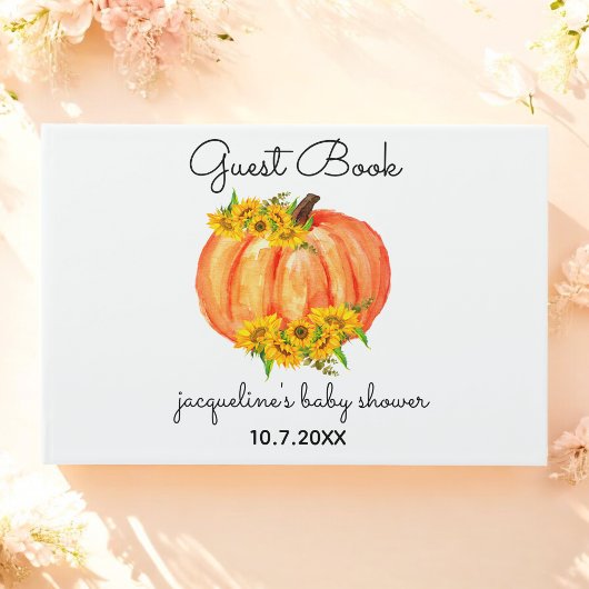 Kabouter Baby Shower Herfst Gastboek  Gastenboek