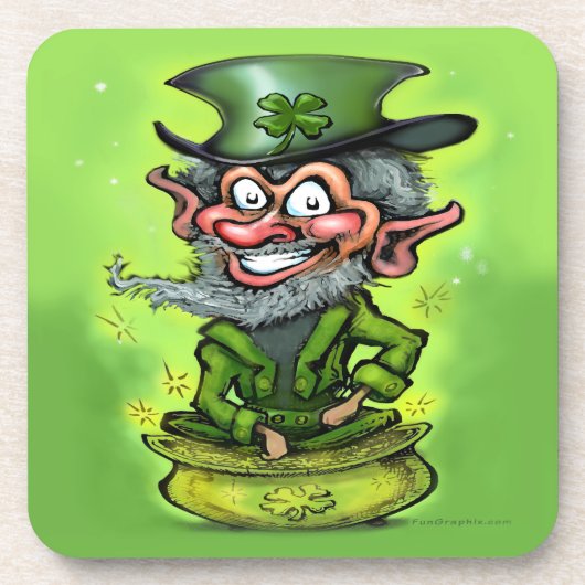 Kabouter Bier Onderzetter (Voorkant)