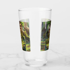 Kabouter boswachter. glas