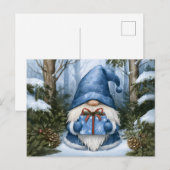 Kabouter Cadeau Feestdagenkaart (Voorkant / Achterkant)