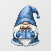 Kabouter Cadeau Raamsticker (Vel)