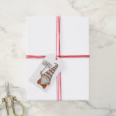 Kabouter cadeaulabel (Met Touw)