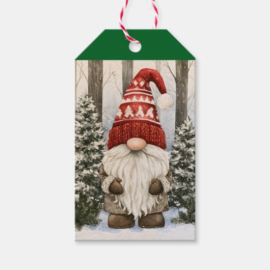 Kabouter Cadeaulabel (Voorkant)