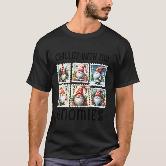 Kabouter Chillin' met Mijn Kaboutervrienden Grappi T-shirt (Voorkant)