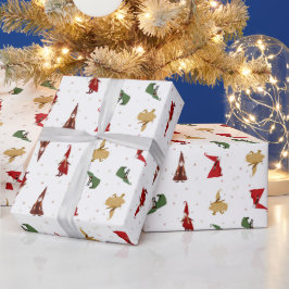 Kabouter Dames Vakantie Cadeaupapier