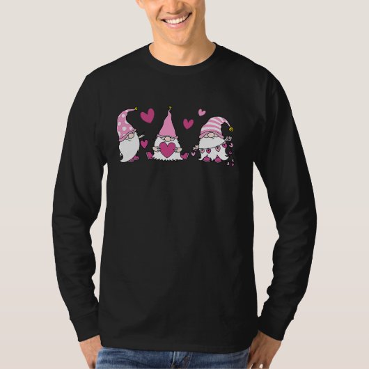 Kabouter die Hartjes vasthoudt schattige Kabouter T-shirt (Voorkant)