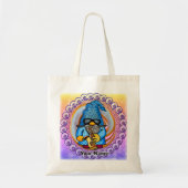 kabouter die saxofoon speelt tote bag (Voorkant)