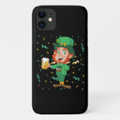 Kabouter drinkt bier St. Patrick's Day Case-Mate iPhone Case (Achterkant)