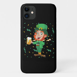 Kabouter drinkt bier St. Patrick's Day Case-Mate iPhone Case