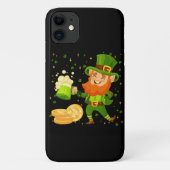 Kabouter drinkt bier St. Patrick's Day Case-Mate iPhone Case (Achterkant)