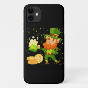 Kabouter drinkt bier St. Patrick's Day Case-Mate iPhone Case