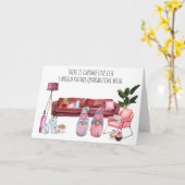 Kabouter één anders zou ik liever in quarantaine g kaart (Gele Bloem)