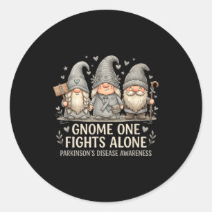 Kabouter één vecht alleen tegen de ziekte van Park Ronde Sticker
