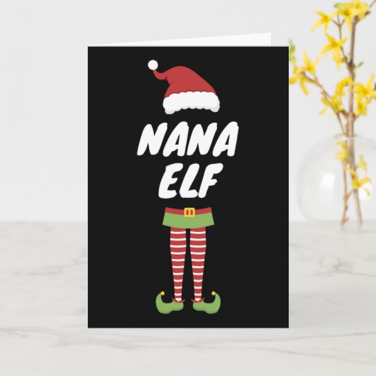 Kabouter Elf Kaart (Gele Bloem)