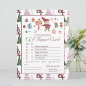 Kabouter Elf | Kerstelf Rapport voor Kinderen (Staand voorkant)