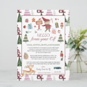 Kabouter Elf | Kinderen Kerst Elf Hallo Brief (Staand voorkant)