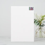 Kabouter Elfen Kerst Kantoorartikelen Briefpapier (Staand voorkant)