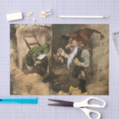 “Kabouter en kikker in een pot” van Heinrich Schli Tissuepapier (Craft)