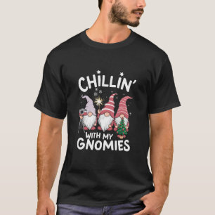 Kabouter Familie Kerstmis Chillen Met Mijn Kaboute T-shirt