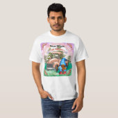 Kabouter, geboren om rond te zwerven t-shirt (Voorkant volledig)