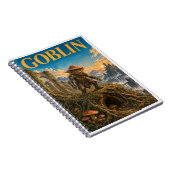 Kabouter, Gotisch Fantasie Monster Notitieboek (Rechterzijde)
