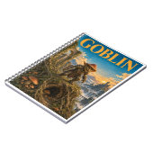 Kabouter, Gotisch Fantasie Monster Notitieboek (Linkerzijde)