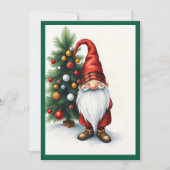 Kabouter Grappig Trendy Wonderlijk Fantasie Geen F Feestdagenkaart (Voorkant)