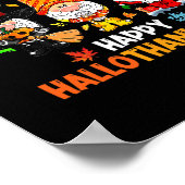 Kabouter Hallothanksmas Halloween Dankdag Kerstmis Poster (Hoek)