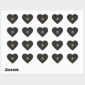 Kabouter Halloween met mijn Heksen Hart Sticker (Vel)