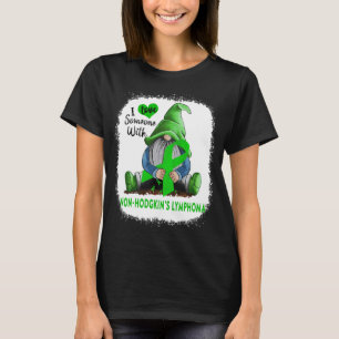 Kabouter Ik hou van iemand met non-hodgkinlymfoom T-shirt
