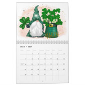 Kabouter Kalender Elk Jaar Schattig Leuk (Mar 2027)