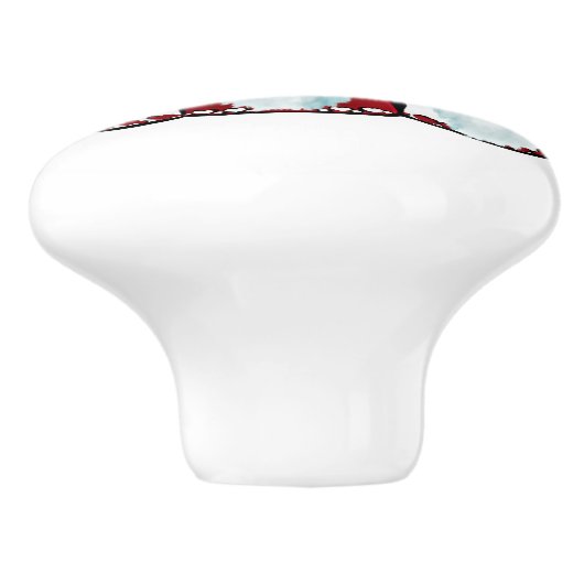 Kabouter keramische knop (Zijkant)