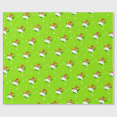 Kabouter Kerst Cadeaupapier (Vlak)