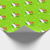 Kabouter Kerst Cadeaupapier (Hoek)