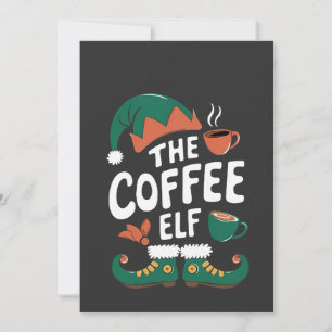 Kabouter Kerst Kerstmis Mopshout Caffeïne Kerstlie Kaart