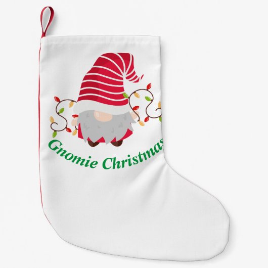 Kabouter Kerst Kerststrump Kleine Kerstsok (Voorkant)