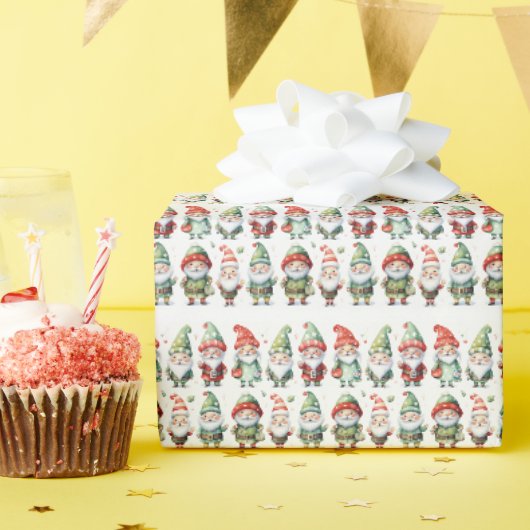 Kabouter Kerst Kleding Cadeaupapier (Verjaardagsfeest)