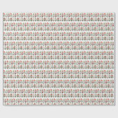 Kabouter Kerst Kleding Cadeaupapier (Vlak)