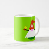 Kabouter Kerst Koffiemok (Voorkant rechts)