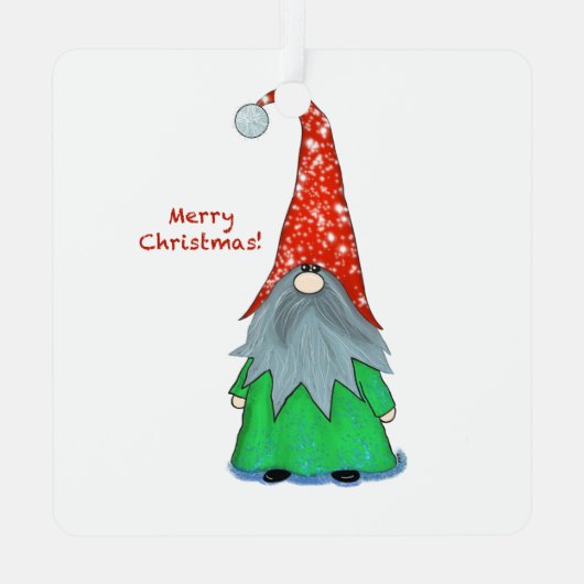 Kabouter Kerst Ornament (Achterkant)