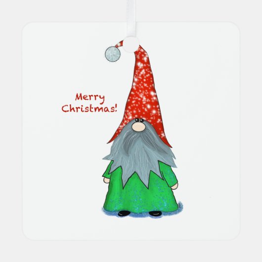 Kabouter Kerst Ornament (Voorkant)