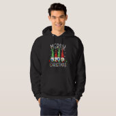 Kabouter Kerst Pyjama   Tuin Kabouter Prettig Kers Hoodie (Voorkant volledig)