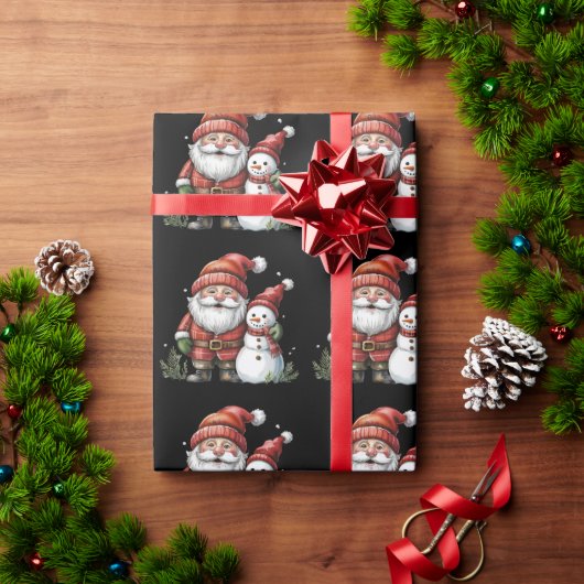 Kabouter Kerst Winter Seizoen Kabouter Liefhebber  Cadeaupapier (Feestdagen Geschenken)