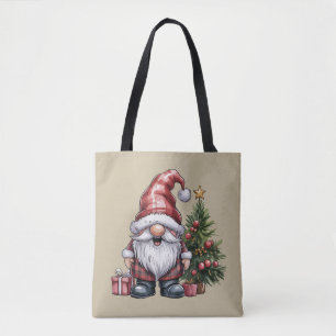 Kabouter Kerst Winter Seizoen Kabouter Liefhebber Tote Bag