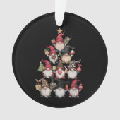 Kabouter Kerstboom Grappig Kerst Feestdagen Ornament (voorkant)