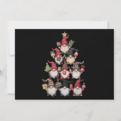 Kabouter Kerstboom Grappig Kerstmis Vakantie Feestdagenkaart (Voorkant)