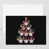 Kabouter Kerstboom Grappig Kerstmis Vakantie Feestdagenkaart (Voorkant / Achterkant)