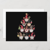 Kabouter Kerstboom Grappige Kerst Vakantie Feestdagenkaart (Voorkant / Achterkant)