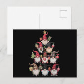 Kabouter Kerstboom Grappige Kerst Vakantie Feestdagenkaart (Voorkant / Achterkant)